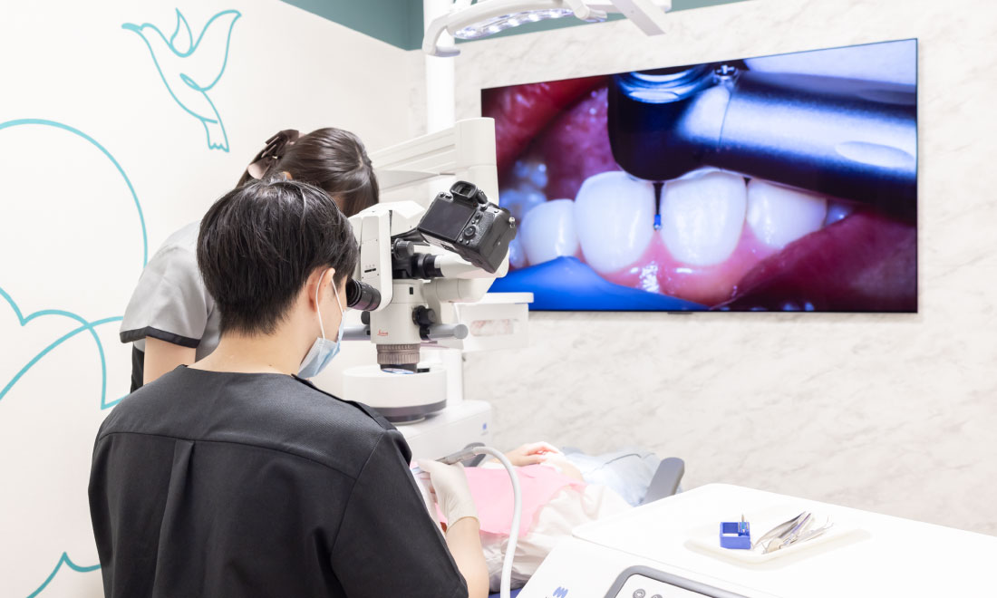 川西歯医者 ライフ歯科・矯正歯科・小児歯科 治療風景