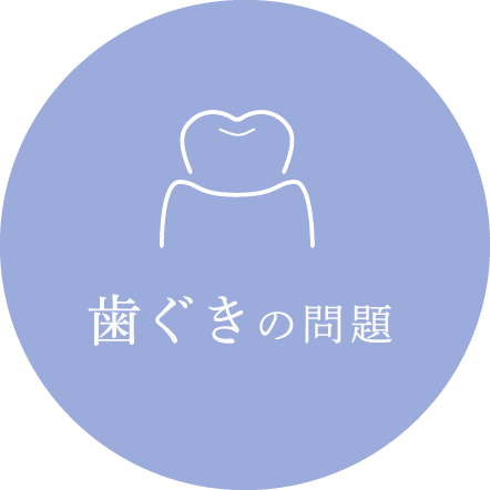 歯ぐきの問題