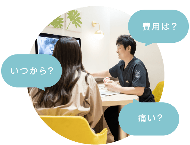 いつから？費用は？痛い？